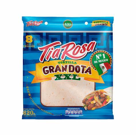 Tortilla Tia Rosa Grandota 8 unds