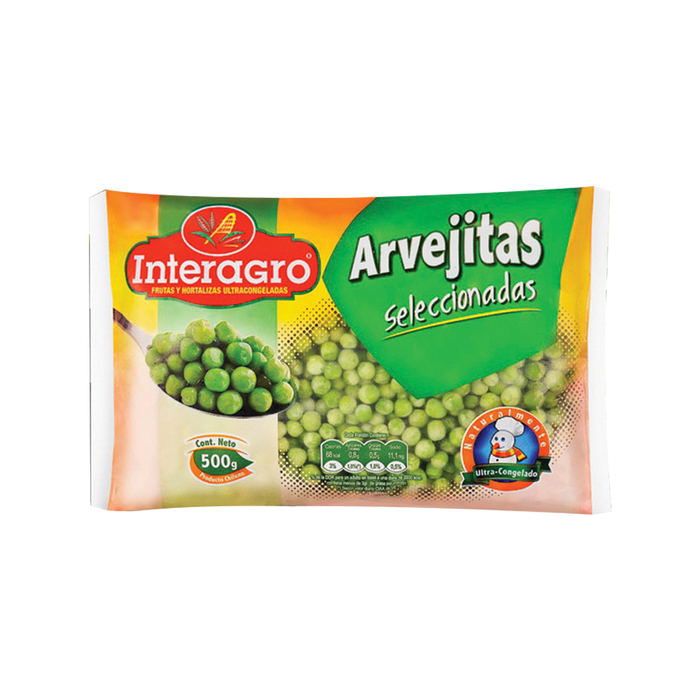 Arvejitas Interagro 500 grs 