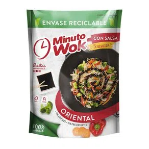 Minuto Wok con Salsa 400 grs 