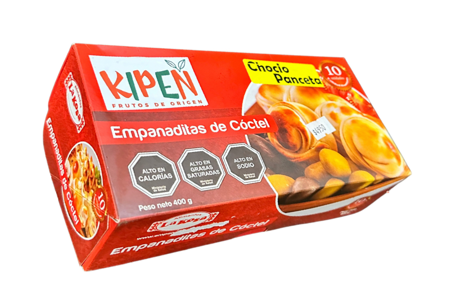 Empanadas Coctel Queso Choclo Panceta 10 unds