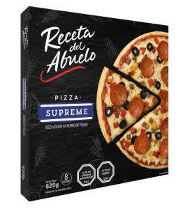 Pizza Supreme Receta del Abuelo 