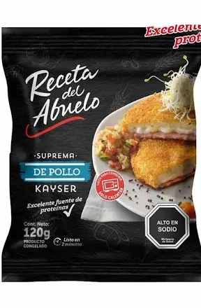 Suprema de Pollo Kayser 120 grs Receta del Abuelo