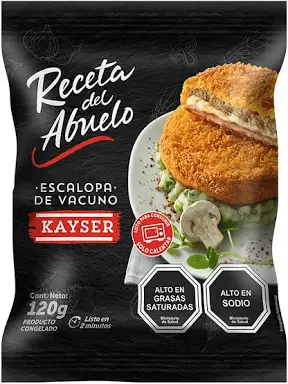 Escalopa de Vacuno Kayser 120 grs Receta del Abuelo