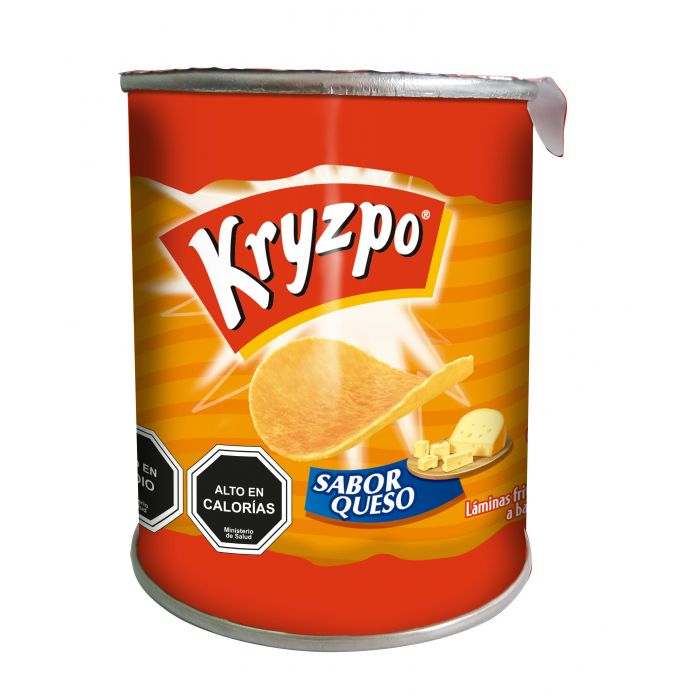 Pack Papas Fritas Queso 6 unds de 37 grs Kryzpo