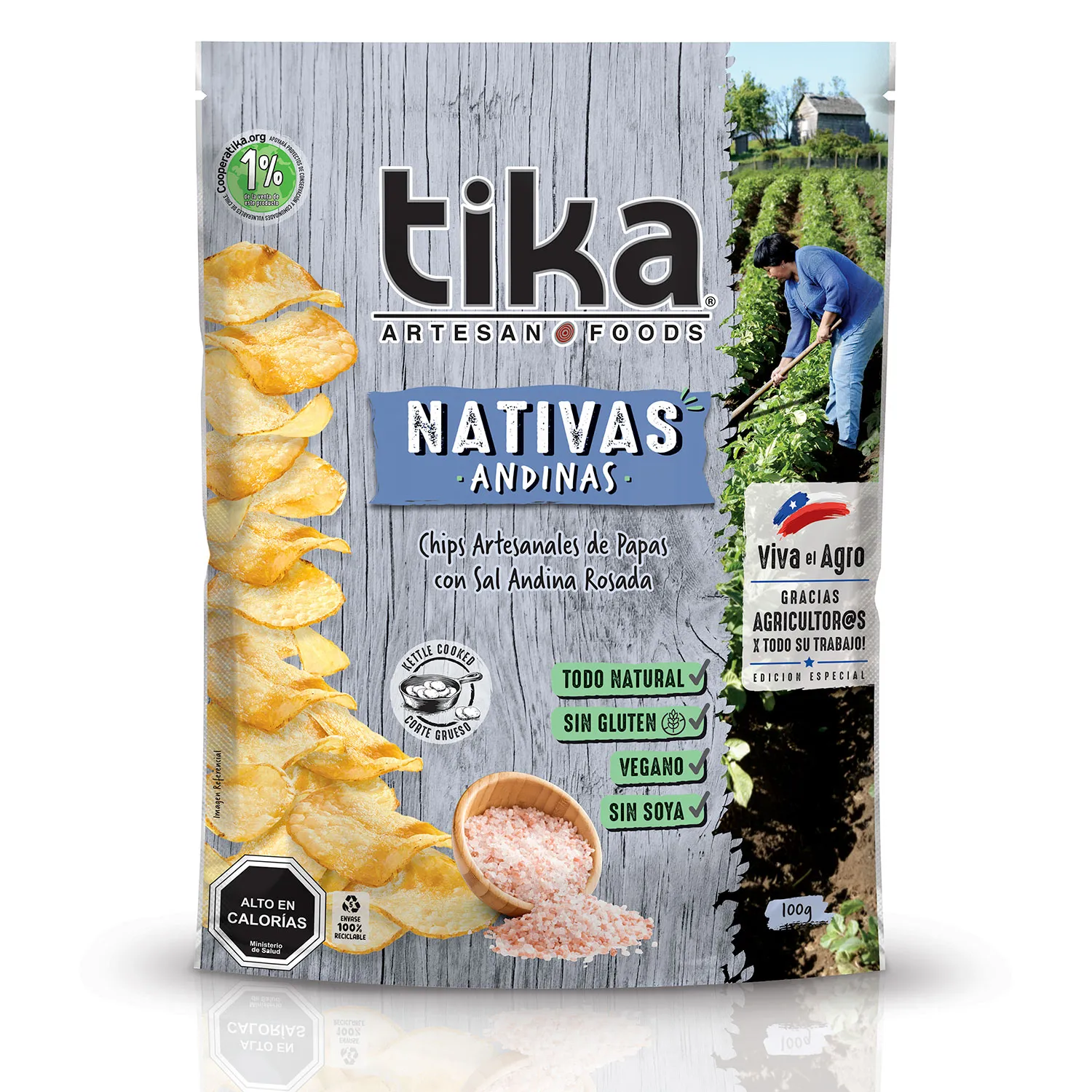 Papas Fritas Nativas Andinas 100 grs Tika