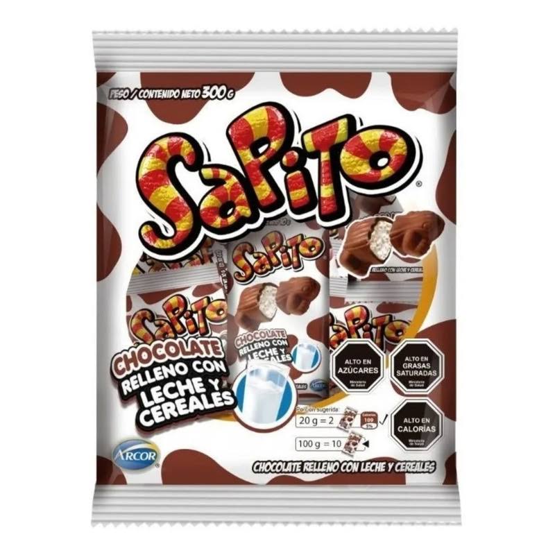 Dos en uno Chocolate Sapito 30unds
