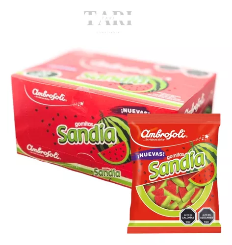 Gomitas Sandia Ambrosoli 20 unidades 