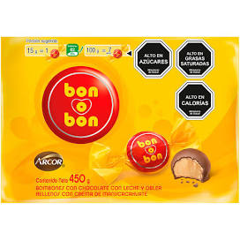 Chocolate Bon o Bon 450grs