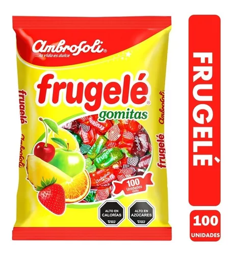 Gomita Frugelé Ambrosoli 100 unidades