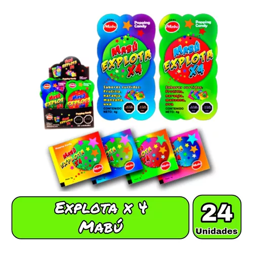 EXPLOTA X4 24 UNDS MABU
