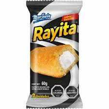 Marinela Rayita Crema Vainilla 2 unidades 