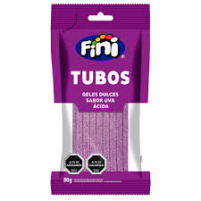 Fini Tubos Uva 80g