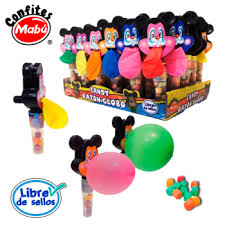 MABU CANDY RATON GLOBO 20 UNIDADES 