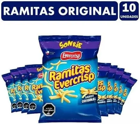 EVERCRISP RAMITAS PACK 10 UNIDADES