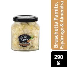 Perfect Choice Salsa Bruschetta Palmito Esparrago Almendra 280grs