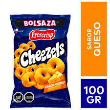 EVERCRISP CHEEZELS 100 GRS