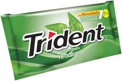 TRIDENT CHICLE YERBABUENA 8,5 GRS