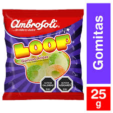 Ambrosoli Loop Gomitas Ácidas 25 grs