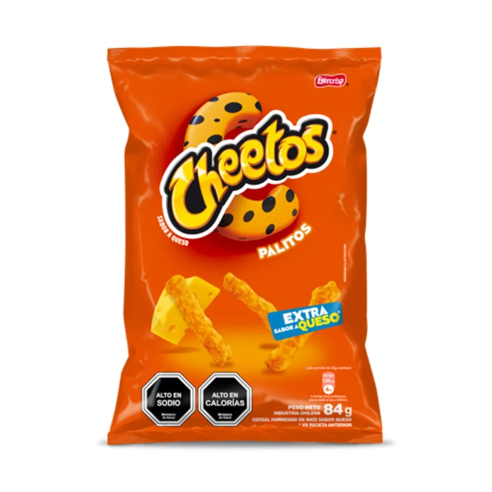 Cheetos Sabor Queso 84 grs Evercrisp