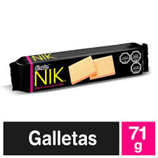 Galleta Nik Costa Frutilla 71grs