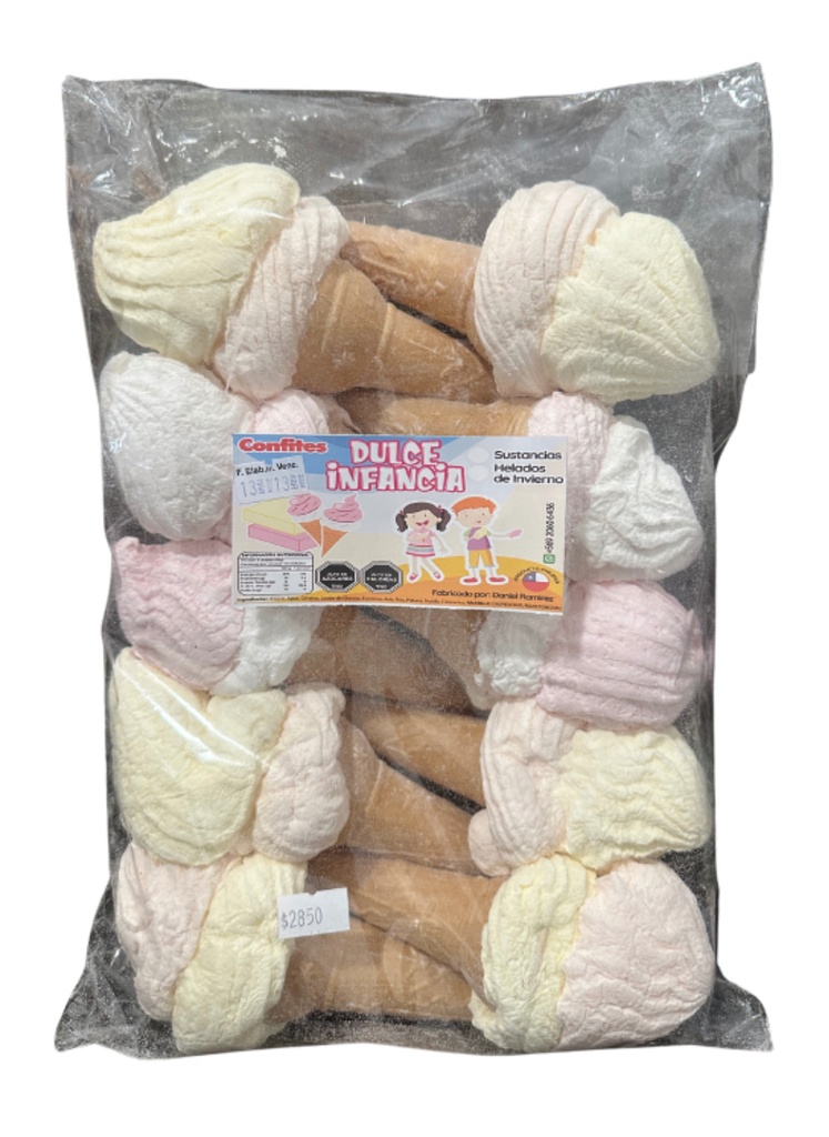 Helado invierno grande 10 unidades