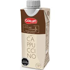 Leche con café s/lactosa cappuccino Colún 330ml