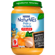 Picado Naturnes Nestle pollo y verduras