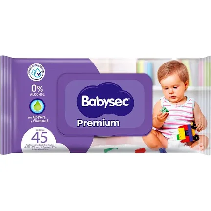 Babysec toallitas humedas 45un