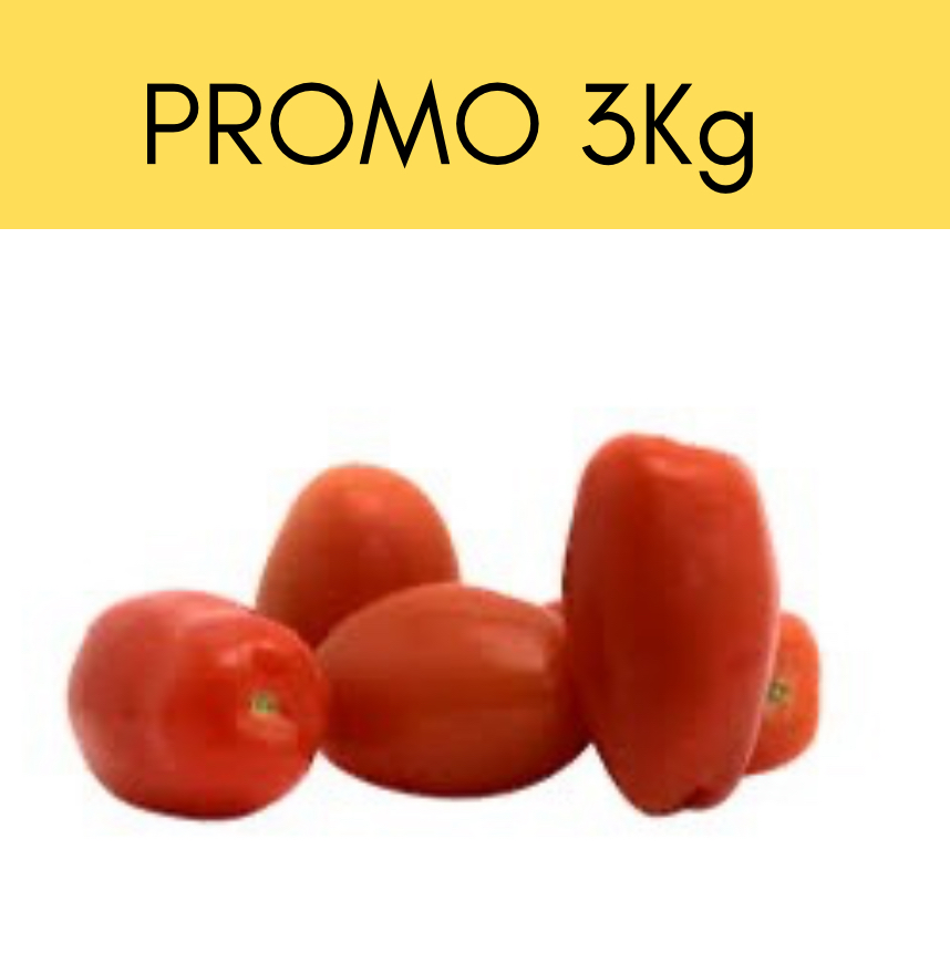 Promo Tomate Pera 3kg