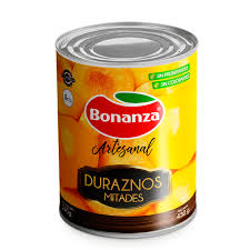 Duraznos en mitades Bonanza 340grs