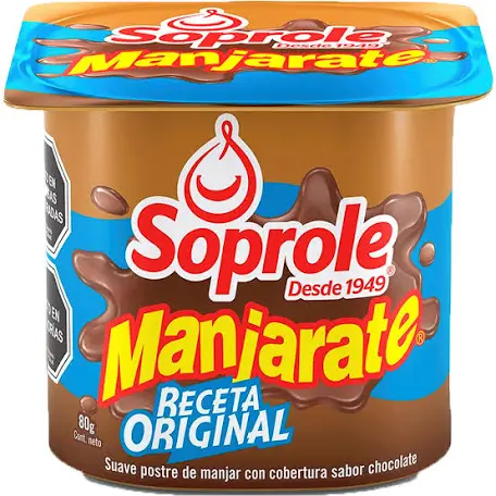 Manjarate Soprole Clásico 80grs