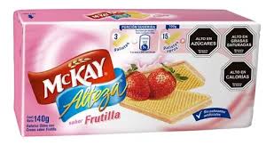 Mckay Oblea Alteza Frutilla 140g