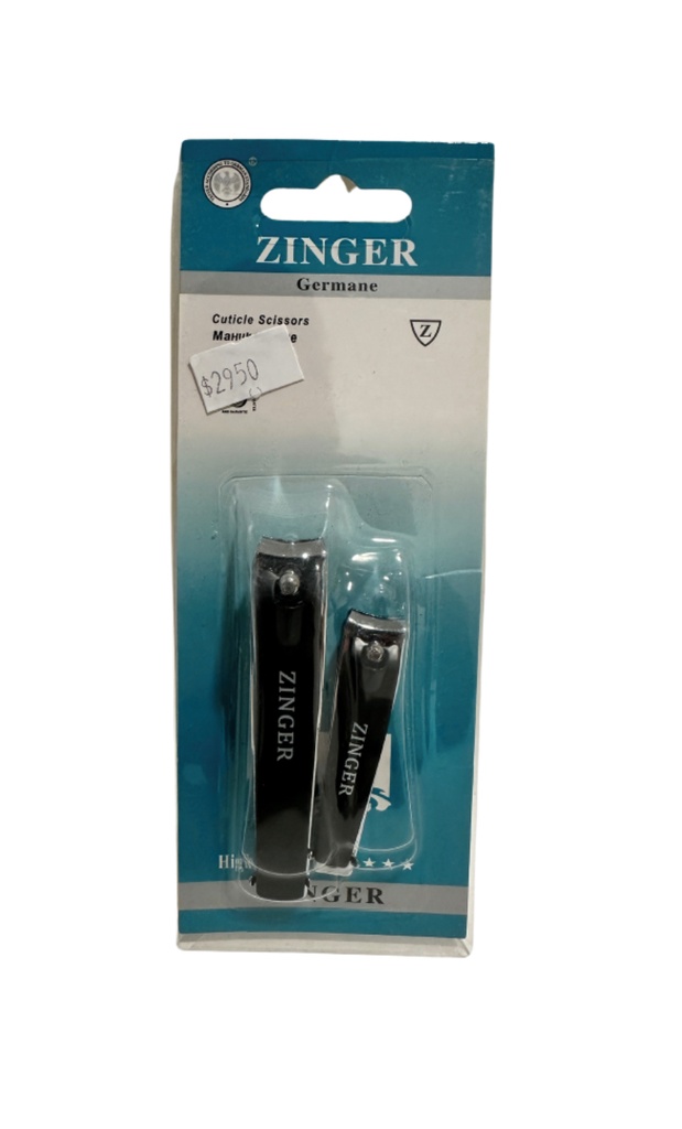 Corta uñas Zinger 2 unidades