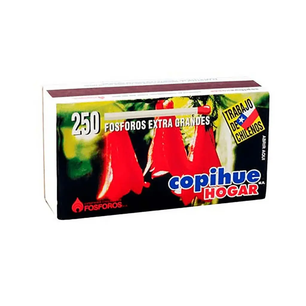 Fosforos gigantes 250 grs Copihue