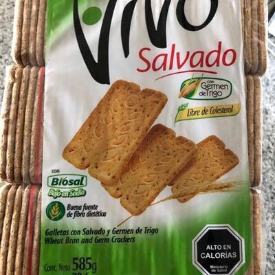 Galletas Con Salvado Y Germen De Trigo 585g