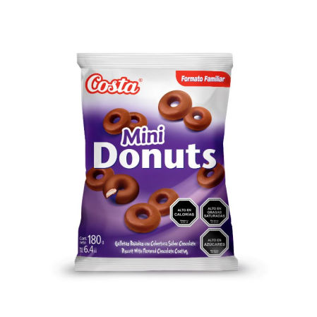 Mini Donuts Chocolate 180grs