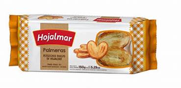 PALMERITAS HOJALMAR BISCOCHO 150 GRS