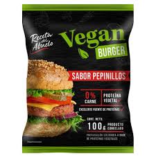 Vegan Burger Pepinillo 100 grs Receta del Abuelo