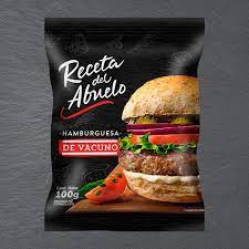 Hamburguesa Vacuno 100 grs Receta del Abuelo