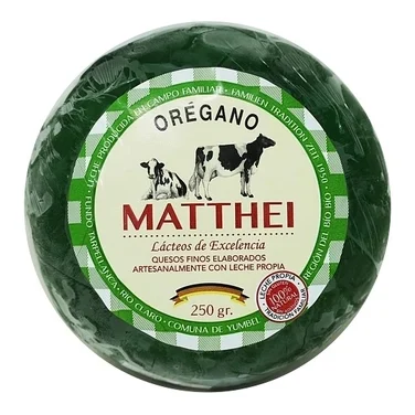 Queso Oregano 250 grs Matthei