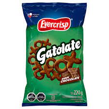 Gatolate sabor Chocolate 220 grs Evercrisp