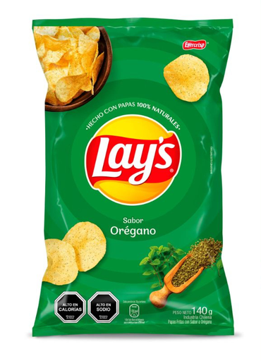 Papas Fritas Oregano 140 grs Lays