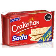 Galletas Soda Crakeñas 150 grs  Colombina