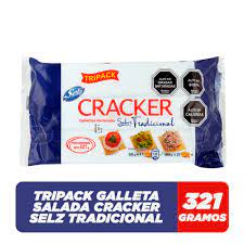 Galletitas Horneadas Tradicional Cracker 321 grs Tripack Selz