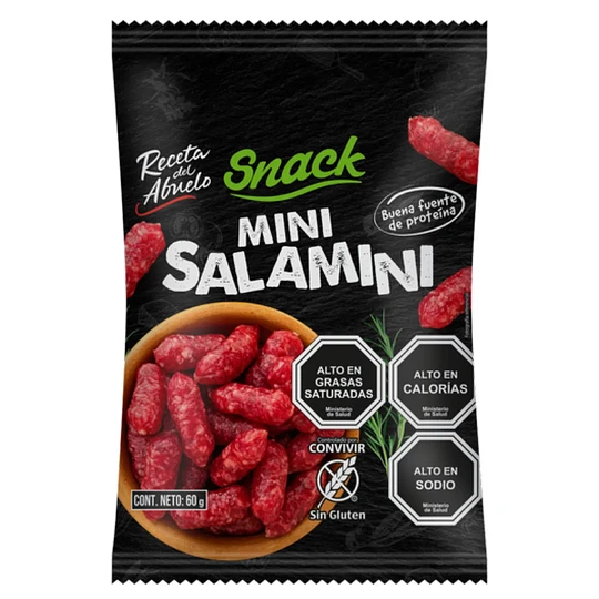 Mini Salamin 60grs Receta del Abuelo