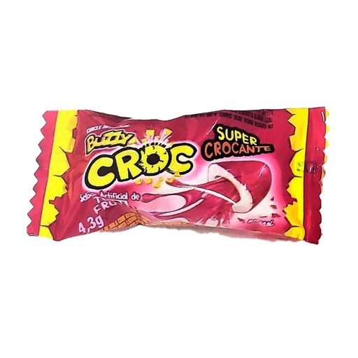 CHICLE BUZZY CROC TUTI FRUTI 1 UND