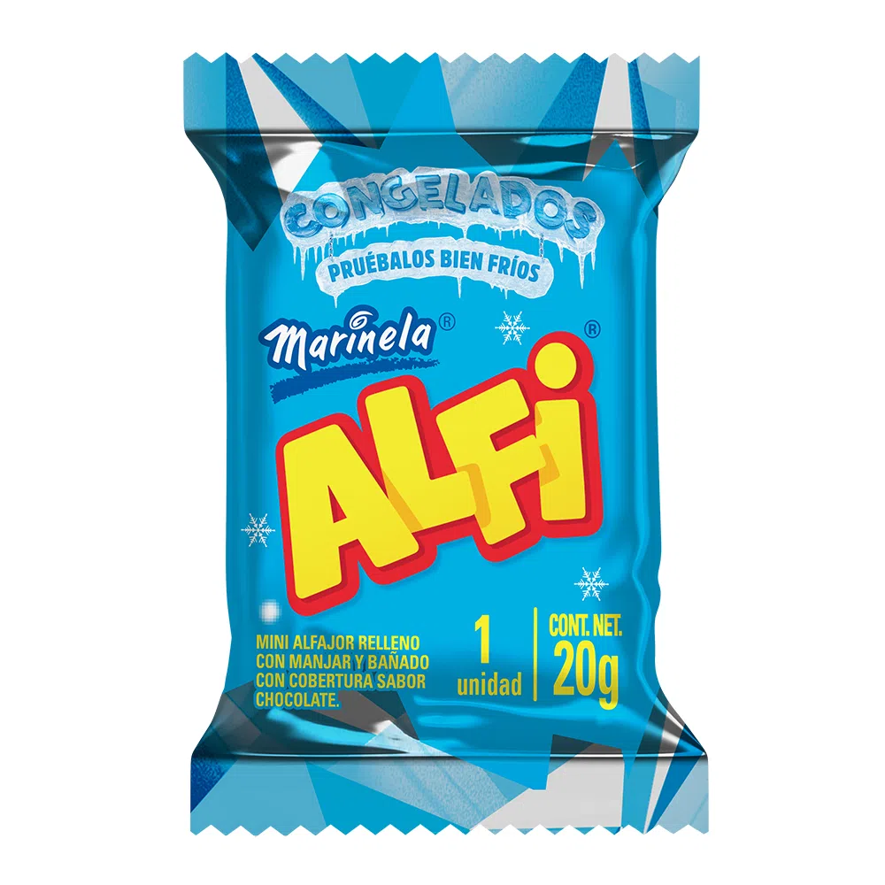 Alfi Mini Alfajor Marinela 2 unidades 
