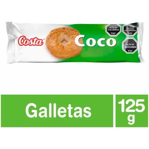 Costa Galletas Coco 125 grs 