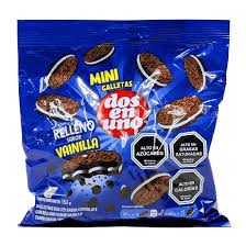 Dos en Uno Mini Galletas Vainilla 152g