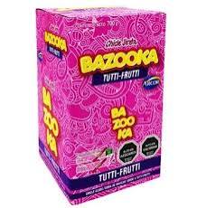 Arcor BAZOOKA Tutifruti Chicle Jirafa 25 unidades 350 grs 